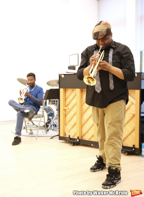 Photo Coverage: Get a First Look at A WONDERFUL WORLD Rehearsal Photos Image