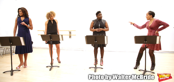 Photo Coverage: Get a First Look at A WONDERFUL WORLD Rehearsal Photos Image