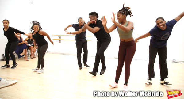 Photo Coverage: Get a First Look at A WONDERFUL WORLD Rehearsal Photos Image