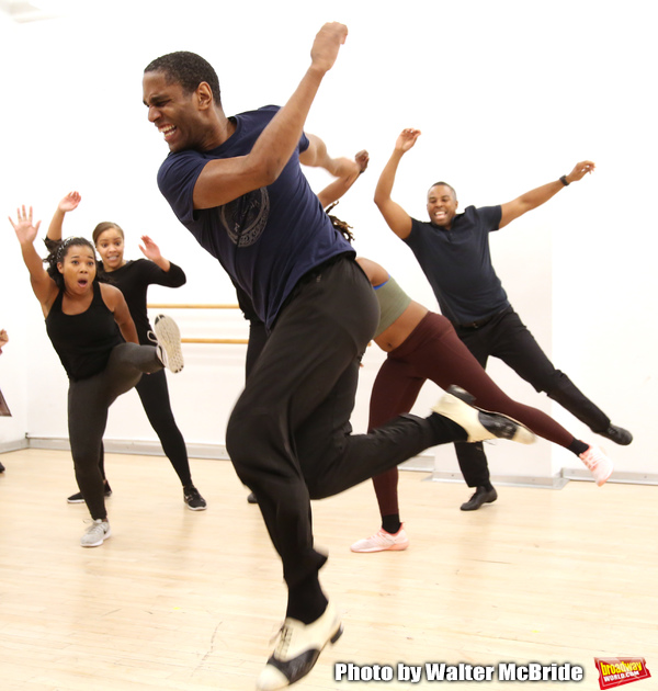 Photo Coverage: Get a First Look at A WONDERFUL WORLD Rehearsal Photos Image