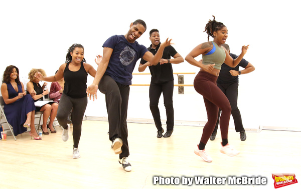 Photo Coverage: Get a First Look at A WONDERFUL WORLD Rehearsal Photos Image