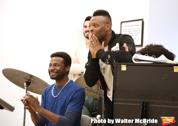 Photo Coverage: Get a First Look at A WONDERFUL WORLD Rehearsal Photos Image