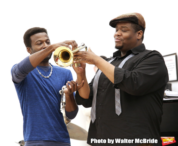 Photo Coverage: Get a First Look at A WONDERFUL WORLD Rehearsal Photos Image