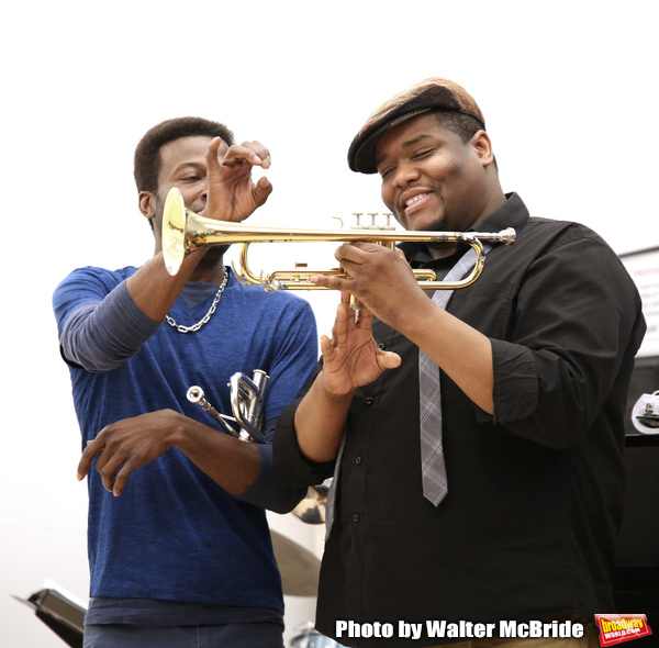 Photo Coverage: Get a First Look at A WONDERFUL WORLD Rehearsal Photos Image