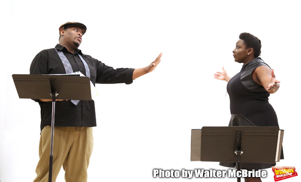 Photo Coverage: Get a First Look at A WONDERFUL WORLD Rehearsal Photos Image
