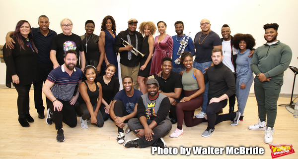 Photo Coverage: Get a First Look at A WONDERFUL WORLD Rehearsal Photos Image