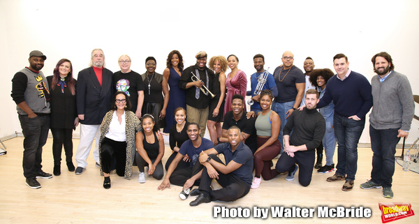 Photo Coverage: Get a First Look at A WONDERFUL WORLD Rehearsal Photos Image