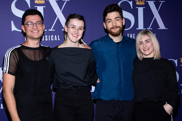 Photo Coverage: The Company of SIX on Broadway Gets a Royal Welcome Image