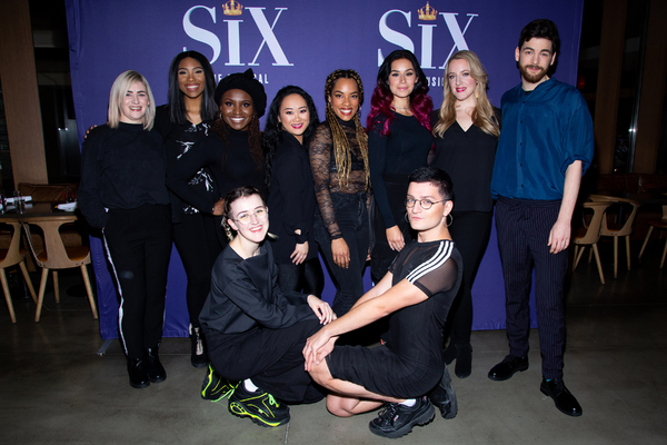 Photo Coverage: The Company of SIX on Broadway Gets a Royal Welcome Image