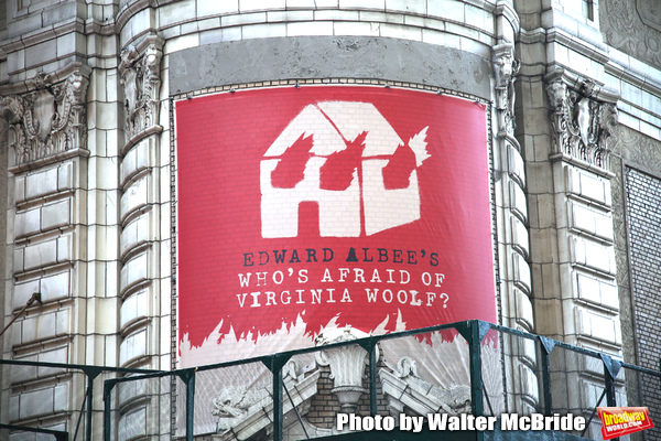 Up on the Marquee: WHO'S AFRAID OF VIRGINIA WOOLF? Arrives at the Booth Theatre Image