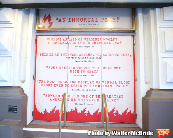 Up on the Marquee: WHO'S AFRAID OF VIRGINIA WOOLF? Arrives at the Booth Theatre Image