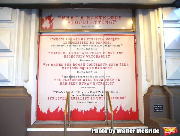 Up on the Marquee: WHO'S AFRAID OF VIRGINIA WOOLF? Arrives at the Booth Theatre Image