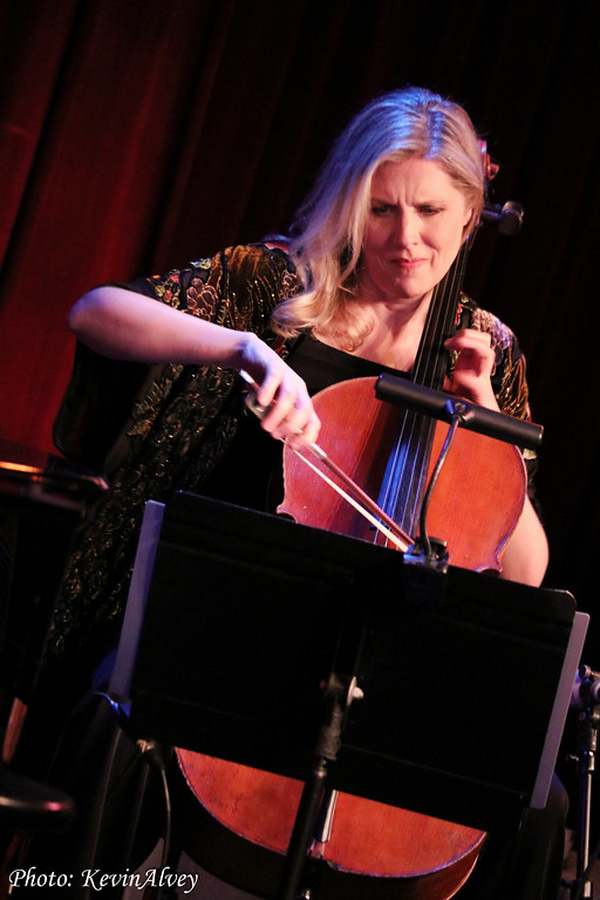 Photo Flash: Cellist Mairi Dorman-Phaneuf Celebrates Robert Burns Night At Birdland! 