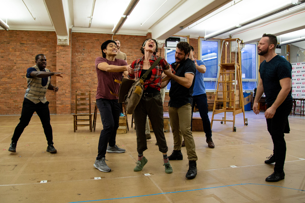 Photo Coverage: Go Inside Rehearsals for Transport Group's THE UNSINKABLE MOLLY BROWN, with Beth Malone & More! Image
