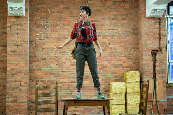 Photo Coverage: Go Inside Rehearsals for Transport Group's THE UNSINKABLE MOLLY BROWN, with Beth Malone & More! Image
