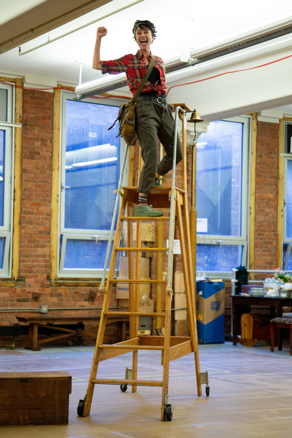 Photo Coverage: Go Inside Rehearsals for Transport Group's THE UNSINKABLE MOLLY BROWN, with Beth Malone & More! Image
