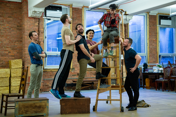 Photo Coverage: Go Inside Rehearsals for Transport Group's THE UNSINKABLE MOLLY BROWN, with Beth Malone & More! Image