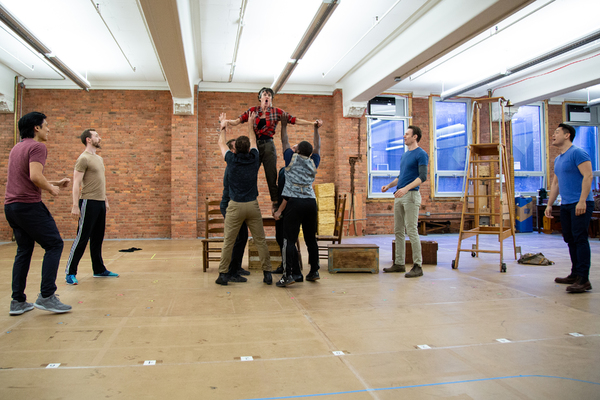Photo Coverage: Go Inside Rehearsals for Transport Group's THE UNSINKABLE MOLLY BROWN, with Beth Malone & More! Image
