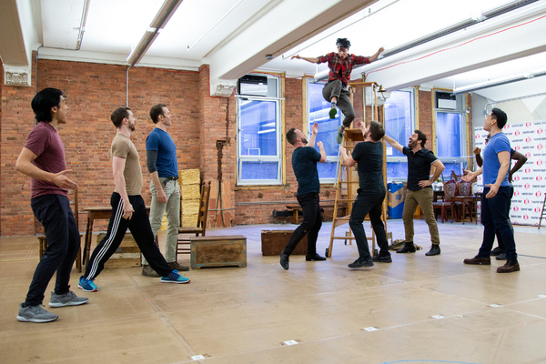 Photo Coverage: Go Inside Rehearsals for Transport Group's THE UNSINKABLE MOLLY BROWN, with Beth Malone & More! Image