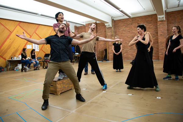 Photo Coverage: Go Inside Rehearsals for Transport Group's THE UNSINKABLE MOLLY BROWN, with Beth Malone & More! Image