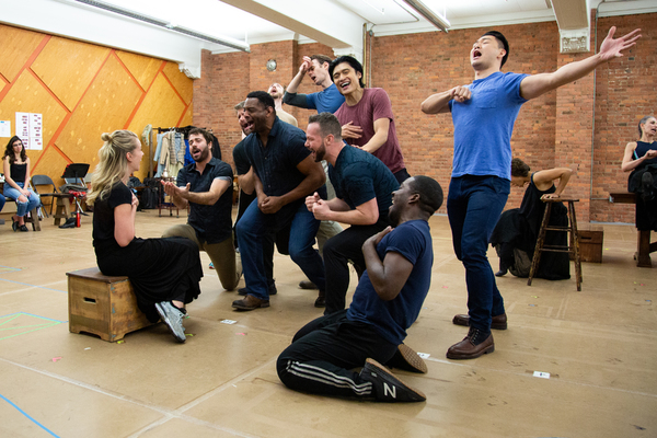 Photo Coverage: Go Inside Rehearsals for Transport Group's THE UNSINKABLE MOLLY BROWN, with Beth Malone & More! Image