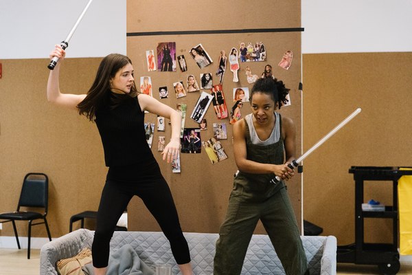Photo Flash: First Look at Montego Glover, Joshua Boone and More in Rehearsals for ALL THE NATALIE PORTMANS Image