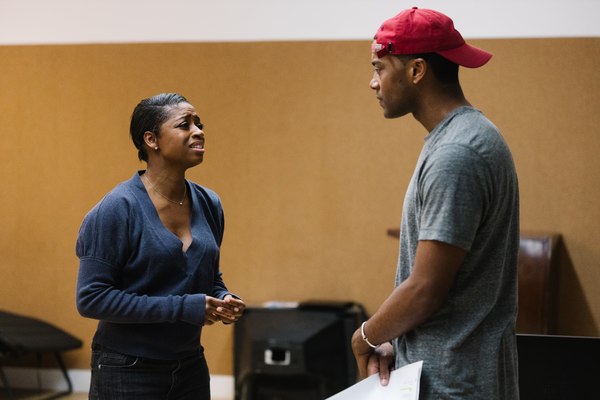 Photo Flash: First Look at Montego Glover, Joshua Boone and More in Rehearsals for ALL THE NATALIE PORTMANS Image