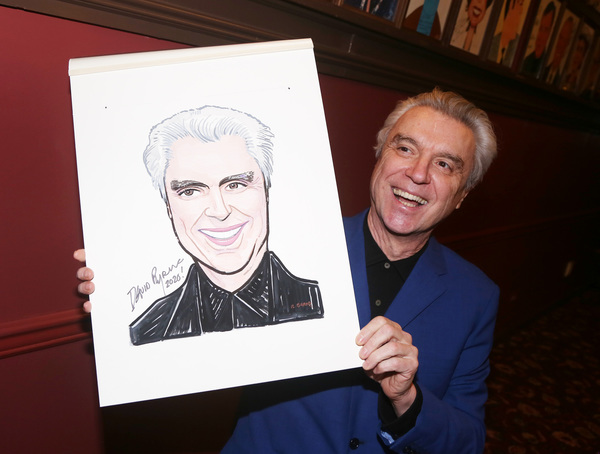 Photo Coverage: AMERICAN UTOPIA's David Byrne Celebrates New Sardi's Portrait Image