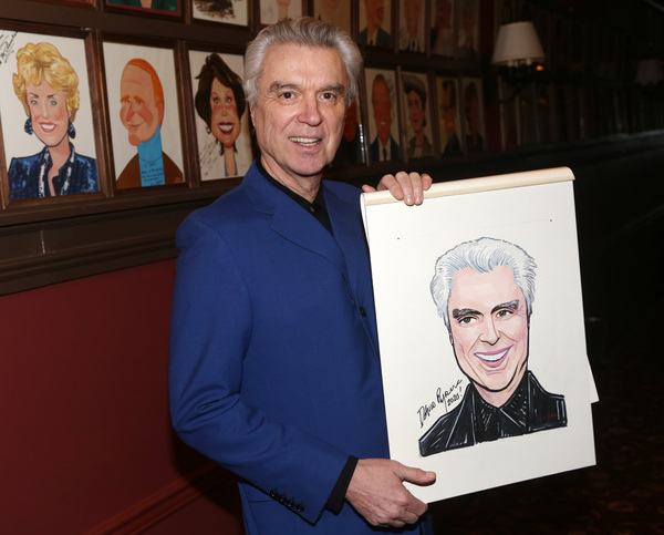 Photo Coverage: AMERICAN UTOPIA's David Byrne Celebrates New Sardi's Portrait Image