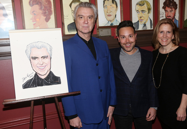 Photo Coverage: AMERICAN UTOPIA's David Byrne Celebrates New Sardi's Portrait Image
