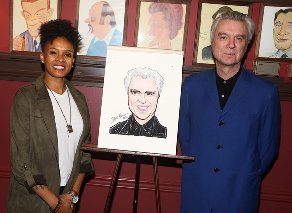 Photo Coverage: AMERICAN UTOPIA's David Byrne Celebrates New Sardi's Portrait Image