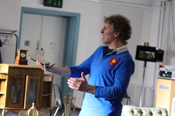 Photo Flash: In Rehearsal with BANG BANG! by John Cleese at Exeter Northcott Theatre  Image