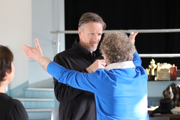 Photo Flash: In Rehearsal with BANG BANG! by John Cleese at Exeter Northcott Theatre  Image