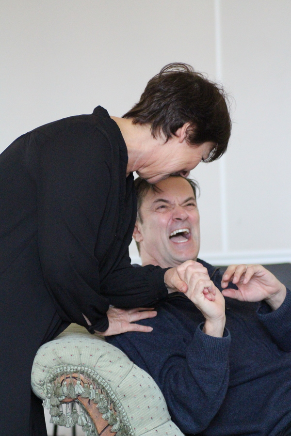 Photo Flash: In Rehearsal with BANG BANG! by John Cleese at Exeter Northcott Theatre Image