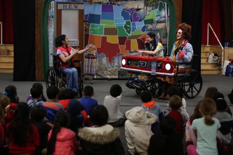 Photo Flash: National Disability Theatre Launches School Tour with La Jolla Playhouse to Celebrate ADA 30th Anniversary 