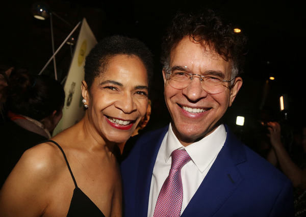 Allyson Tucker and Brian Stokes Mitchell  Photo