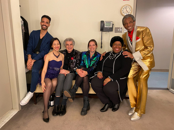 Aaron Green, Lia Chang, Jim Mirrione Christina Cocchiara, Nedra, Andre De Shields. Ph Photo