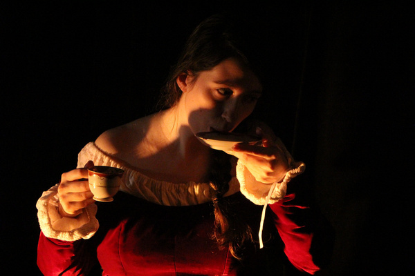 Clara Kundlin as ANNE in The Wake of Dorcas Kelly.     Photo by Nicholas Thomas.  Photo