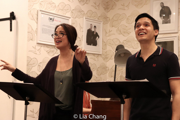 Photo Flash: In Rehearsal For Prospect Theater Company's THIS SIDE OF THE WORLD Concert Image