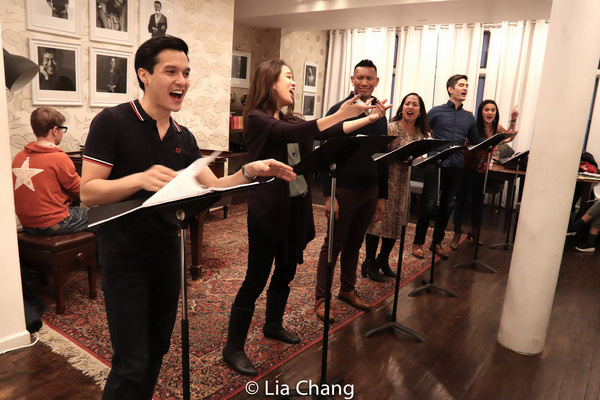 Photo Flash: In Rehearsal For Prospect Theater Company's THIS SIDE OF THE WORLD Concert Image