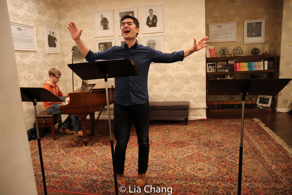Photo Flash: In Rehearsal For Prospect Theater Company's THIS SIDE OF THE WORLD Concert 