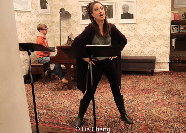 Photo Flash: In Rehearsal For Prospect Theater Company's THIS SIDE OF THE WORLD Concert Image