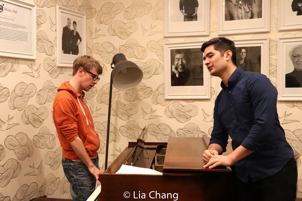 Photo Flash: In Rehearsal For Prospect Theater Company's THIS SIDE OF THE WORLD Concert Image