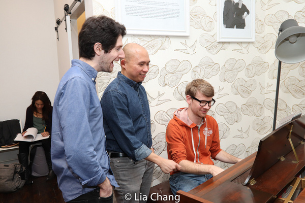 Photo Flash: In Rehearsal For Prospect Theater Company's THIS SIDE OF THE WORLD Concert Image