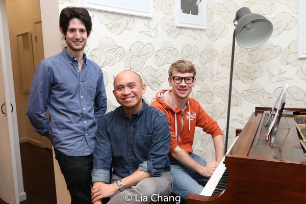 Photo Flash: In Rehearsal For Prospect Theater Company's THIS SIDE OF THE WORLD Concert Image