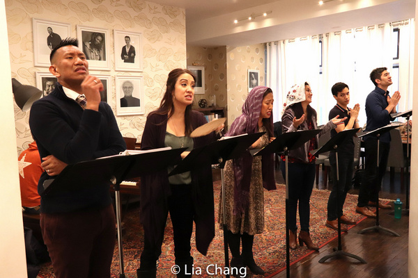 Photo Flash: In Rehearsal For Prospect Theater Company's THIS SIDE OF THE WORLD Concert Image