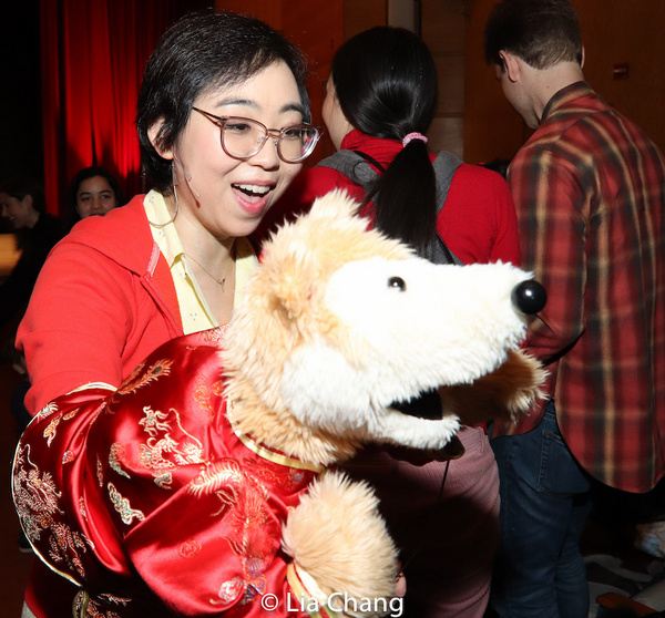 Photo Flash: Alan Muraoka and SESAME STREET Muppeteers Jennifer Barnhart and Kathy Kim Celebrate Year Of The Rat At The Met  Image