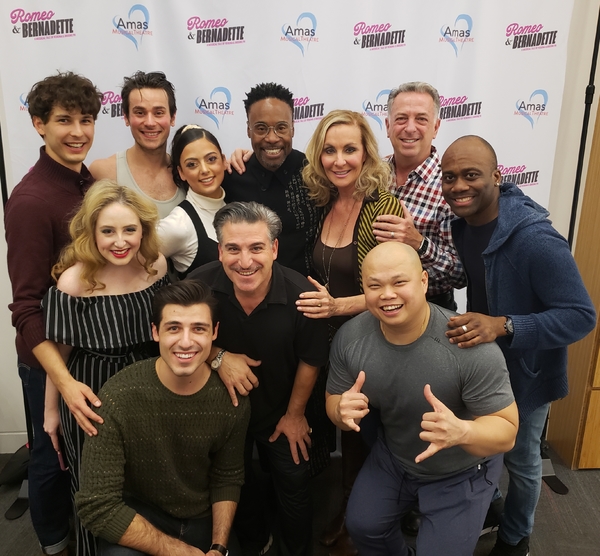 Photo Flash: Billy Porter Visits ROMEO & BERNADETTE Off-Broadway Image