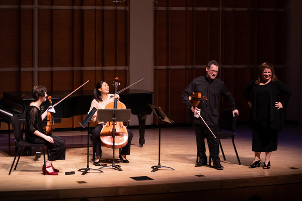 Allison Charney and Daniel Panner discuss the art of playing chamber music with Miran Photo