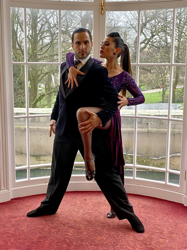 Photo Flash: Ezequiel Lopez and Camila Alegre Give a Preview of TANGO FIRE Ahead of UK Tour 